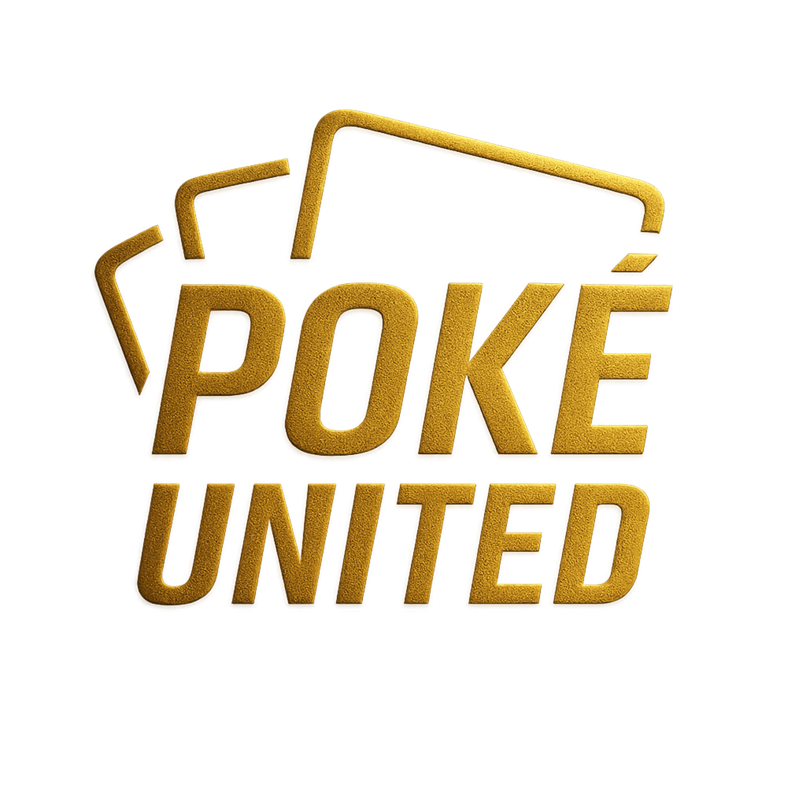 LOGO - POKÉ UNITED - GOLD